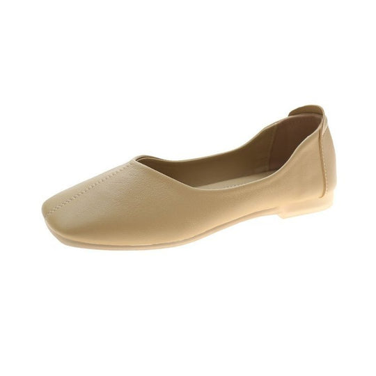 Damen elegante Ballerinas mit geschwungenem Schnitt und flexiblem Fußbett EB