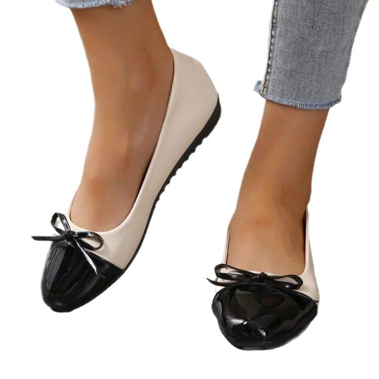 Damen Ballerinas mit schickem Schleifendetail EB