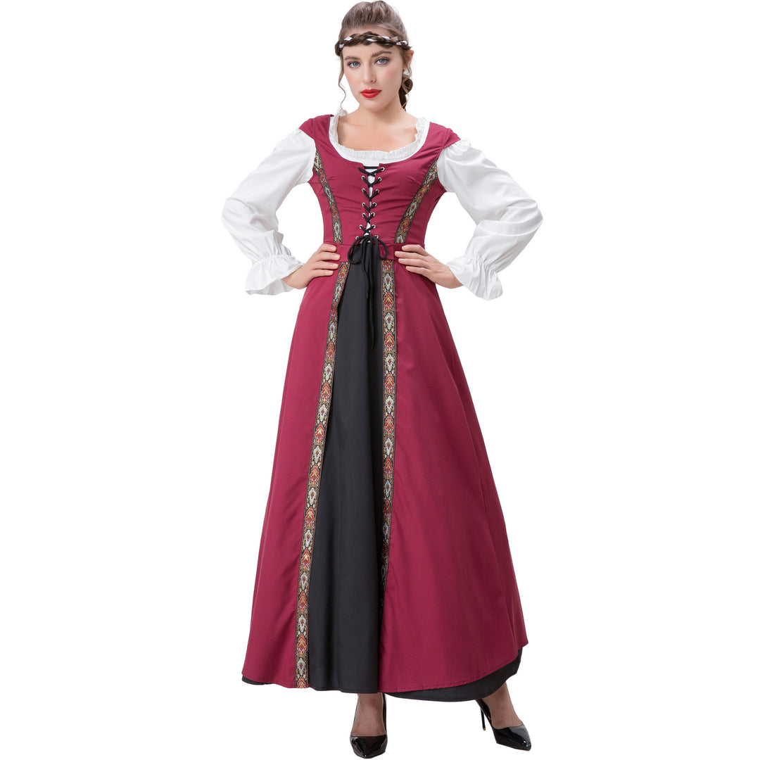Damen Trachtenkleid mit kunstvollen Verzierungen und romantischem Schnitt EB