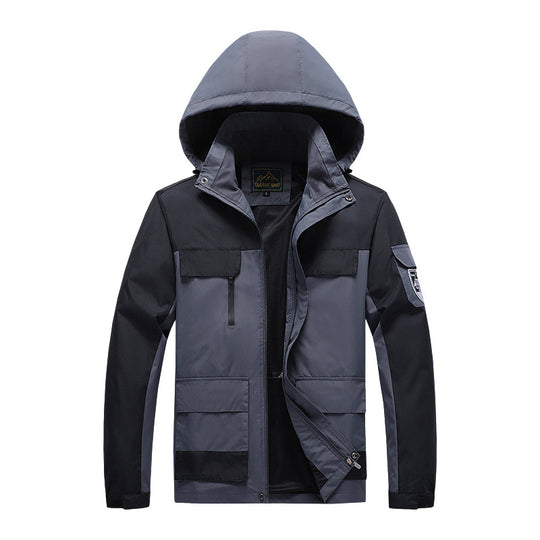 Herren robuster Outdoor-Fieldparka EB
