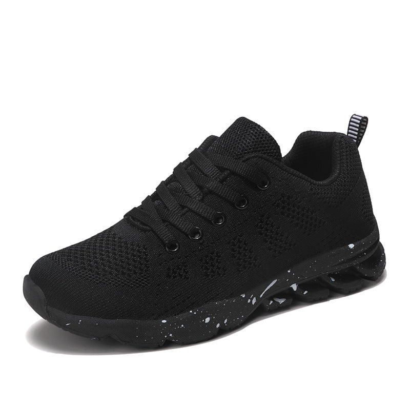 Damen Atmungsaktive Lauf-Sneaker mit dämpfender Sohle und rutschfester Außensohle EB