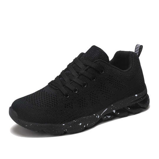 Damen Atmungsaktive Lauf-Sneaker mit dämpfender Sohle und rutschfester Außensohle EB