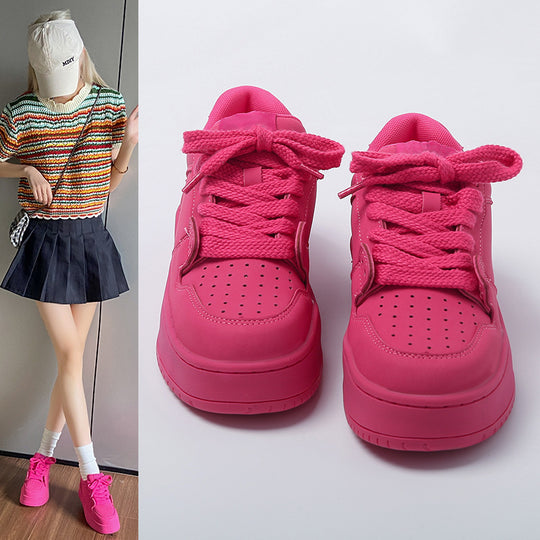 Damen Komfort-Sneaker mit breiter Sohle und atmungsaktivem Obermaterial EB