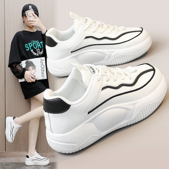 Damen Sportliche Sneakers mit modernem Design und dämpfender Sohle EB
