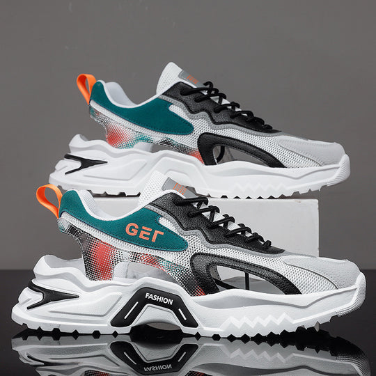 Damen Modische Sport-Sneaker mit atmungsaktivem Obermaterial und innovativem Dämpfungssystem EB