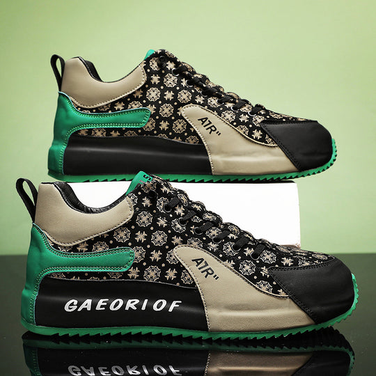 Damen Sneakers mit floralem Design und stoßdämpfendem Komfort EB