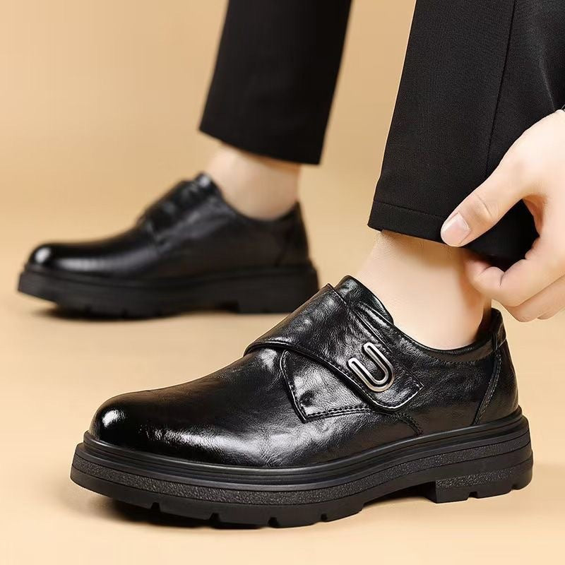Herren Schnürschuhe mit hoher Tragekomfort und eleganter Lederoptik EB