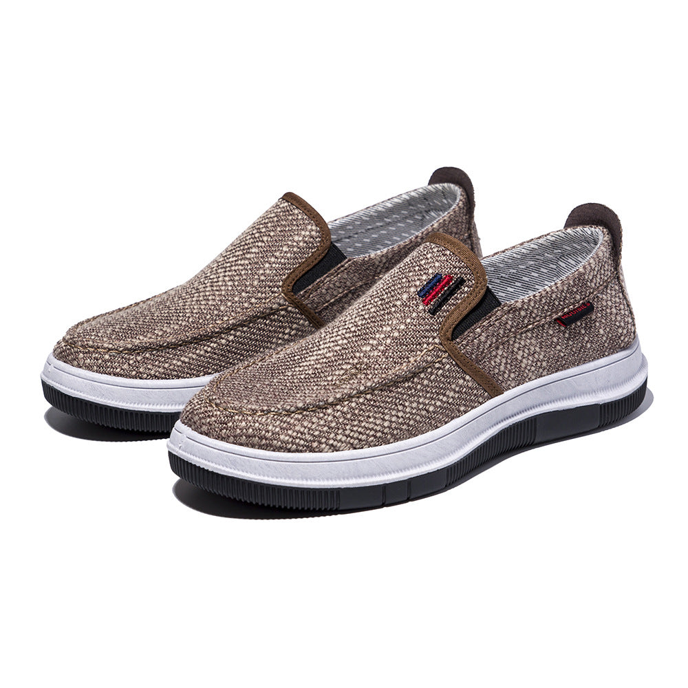 Damen Gemütliche Slip-On Schuhe mit atmungsaktiver Oberflächenstruktur EB