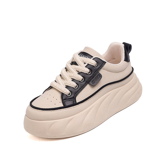 Damen Stilvolle Chunky Sneakers mit atmungsaktiver Sohle und bequemer Dämpfung EB