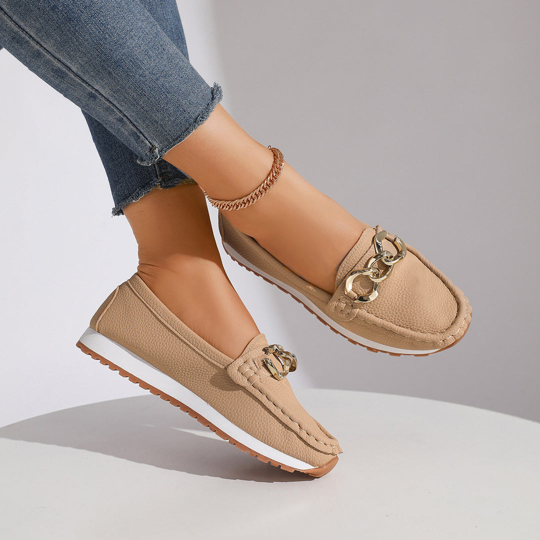 Damen Elegante Mokassins mit modischen Details EB