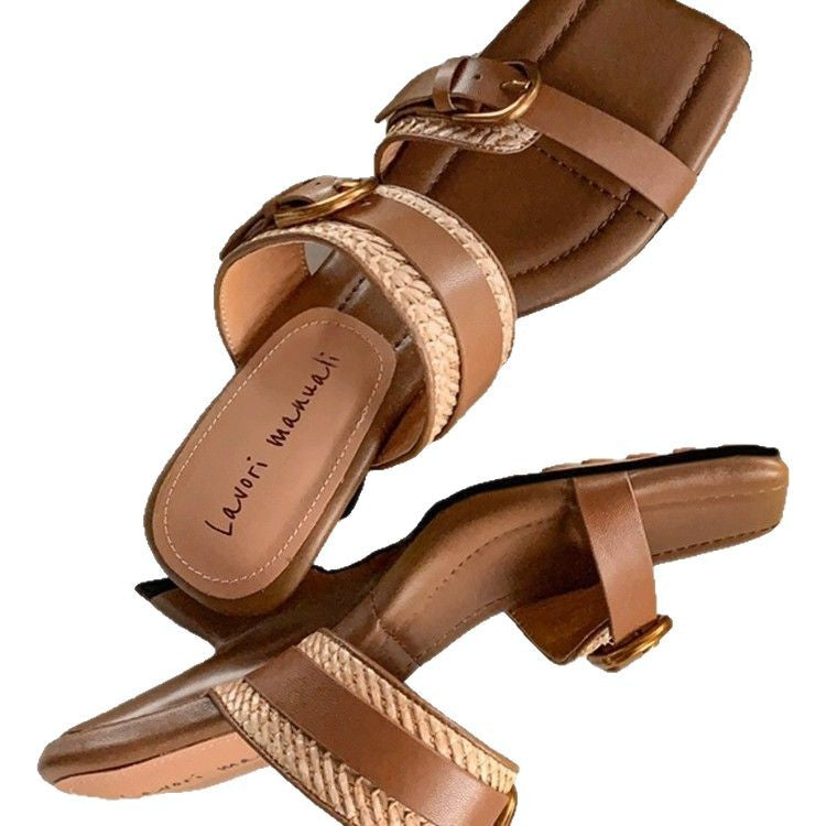 Damen elegante und bequeme Sling Sandalen EB