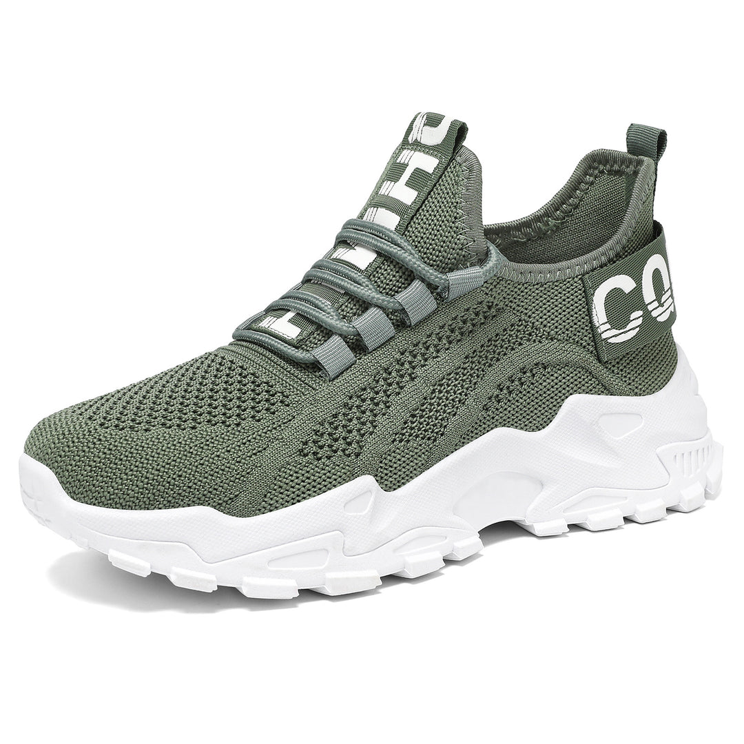 Damen Atmungsaktive Sneakers mit flexiblem Strickoberteil EB