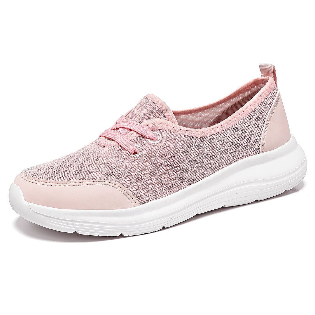 Damen Sportliche Sneaker mit atmungsaktivem Obermaterial und dämpfender Sohle EB