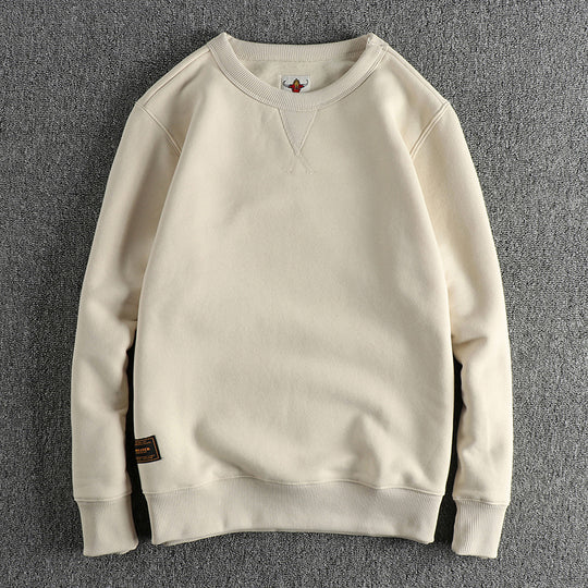 Damen Sweatshirt mit klassischem Rundhalsausschnitt und lässigem Schnitt EB