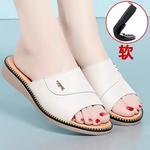 Damen Komfortable und stilvolle Slipper mit ergonomischem Fußbett EB