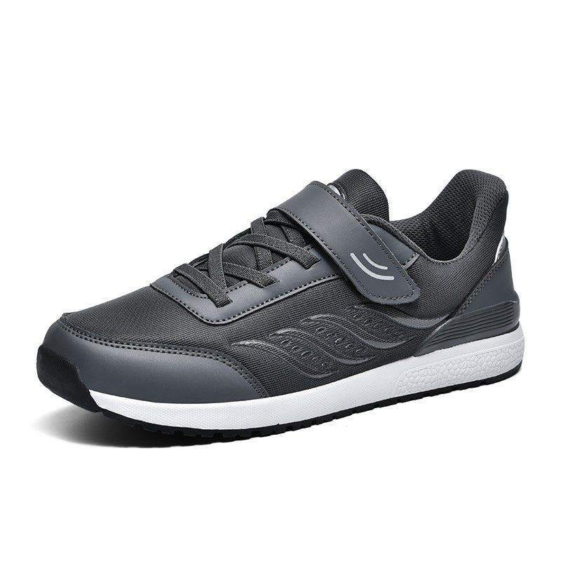 Damen Sportliche Sneaker mit praktischem Klettverschluss und atmungsaktiver Oberflächenstruktur EB