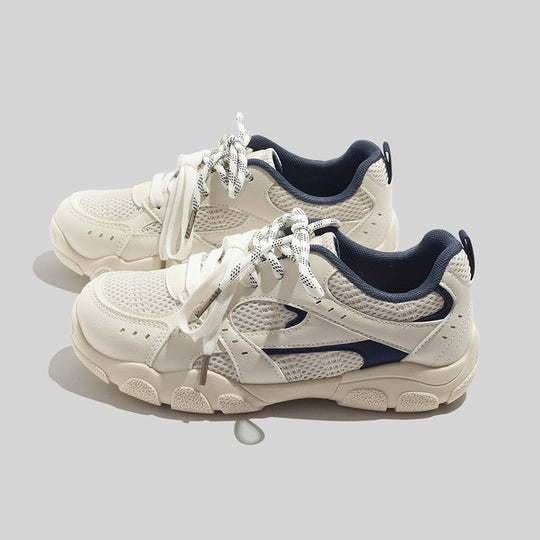 Damen Sportliche Sneakers mit ergonomischem Dämpfungssystem und atmungsaktiver Mesh-Oberfläche EB