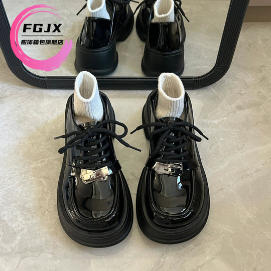 Damen Modische Chunky Schnürschuhe mit innovativem Wow-Effekt und hochwertiger Verarbeitung EB