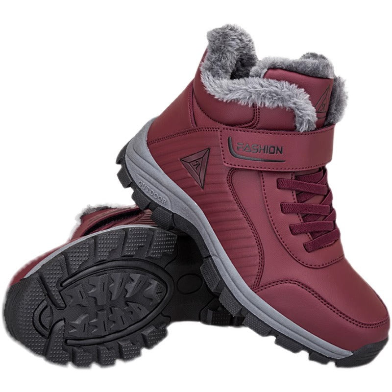 Damen Thermo-Winterstiefel mit isolierendem Warmfutter und rutschfester Profilsohle EB