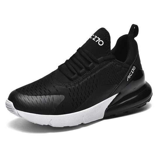 Herren urbaner Strick-Runner mit übergroßer Fersenluftkapsel und stoßabsorbierender Plateausohle EB