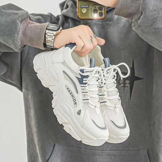 Damen Sportliche Chunky Sneakers mit atmungsaktivem Obermaterial und starker Dämpfung EB