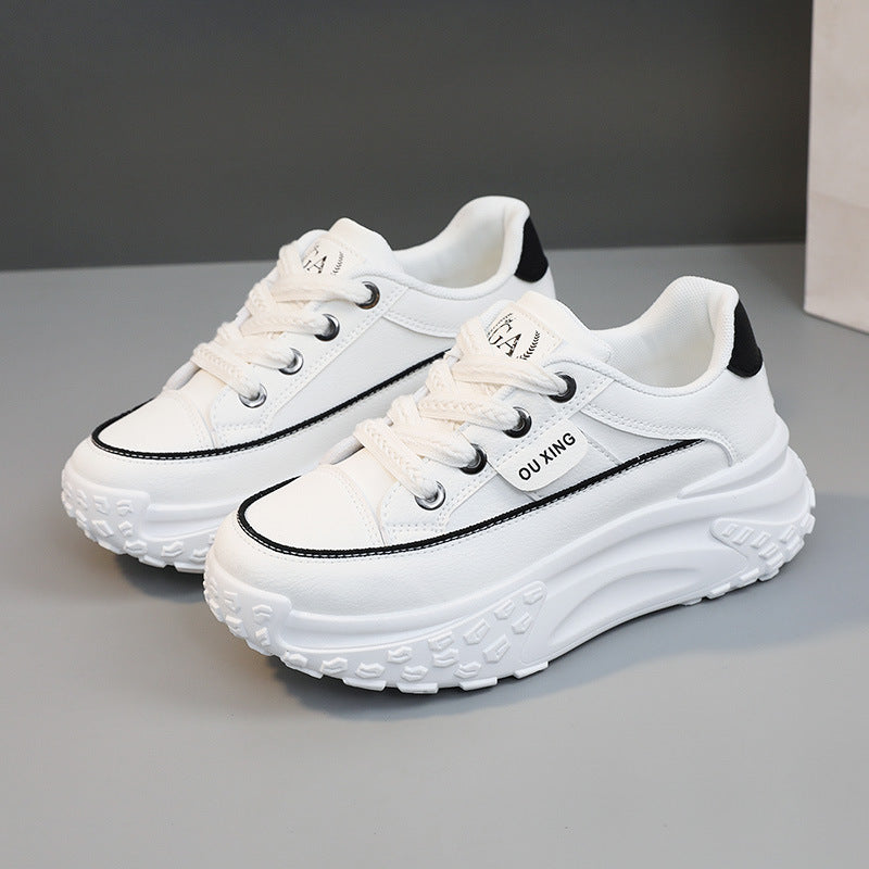 Damen Hochwertige Trend Sneakers mit dicker Profilsohle und sportlichem Design EB