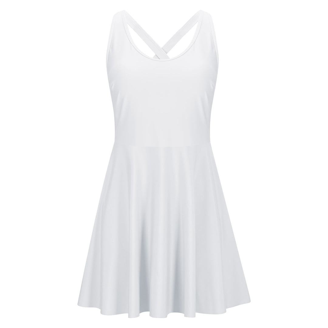 Damen Sportliches Schwimmkleid EB