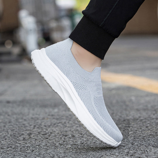 Damen Sportliche Slip-On Sneakers EB