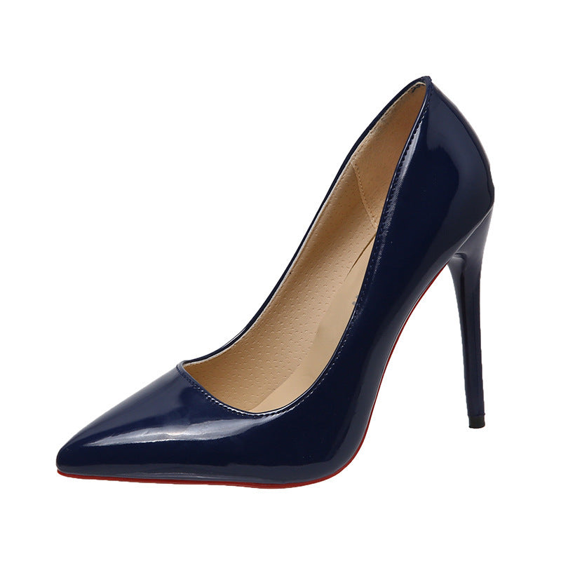 Damen elegante High-Heels mit klassischem spitzem Design EB