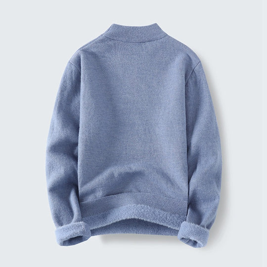 Damen Kuscheliger Stehkragenpullover EB