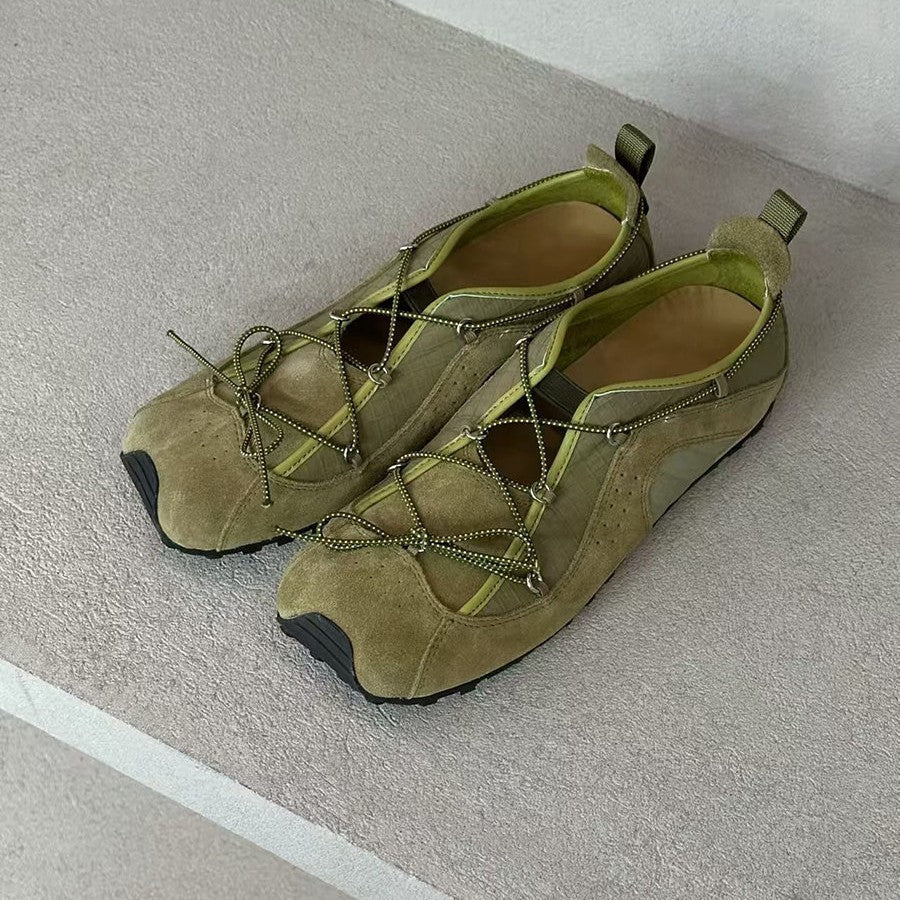 Damen sportliche Outdoor-Schuhe mit innovativem Schnürsystem EB