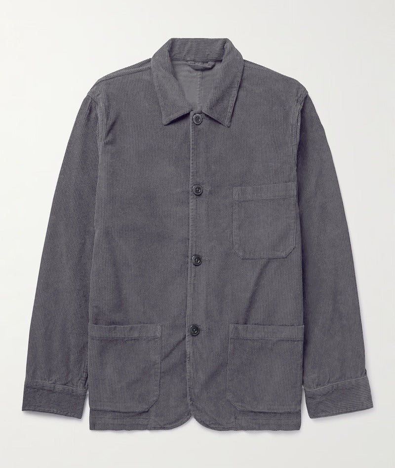 Damen lässige Kordjacke EB
