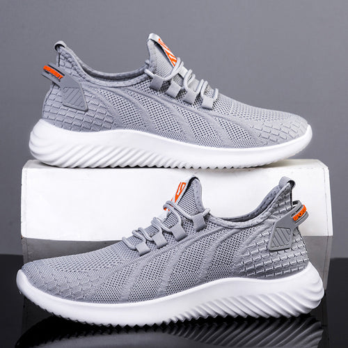 Damen Sportliche Sneakers mit flexiblem Mesh-Obermaterial und rutschfester Laufsohle EB