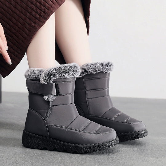 Damen Winterstiefel mit warmem Futter EB