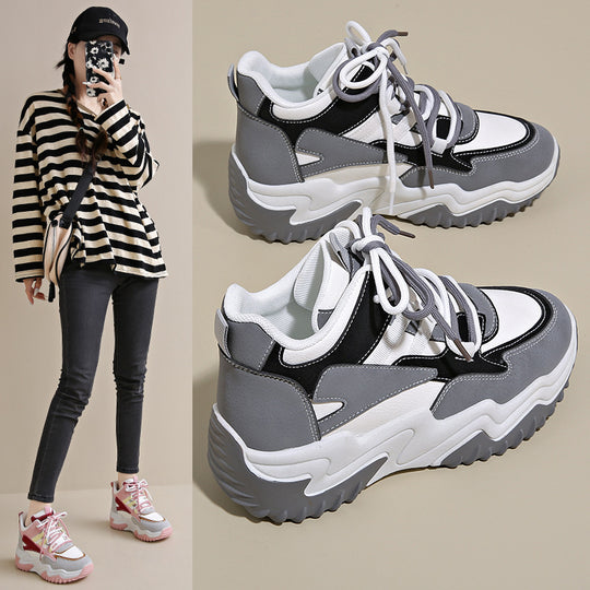 Damen Sportliche Schnürschuhe mit dämpfender Sohle von EB