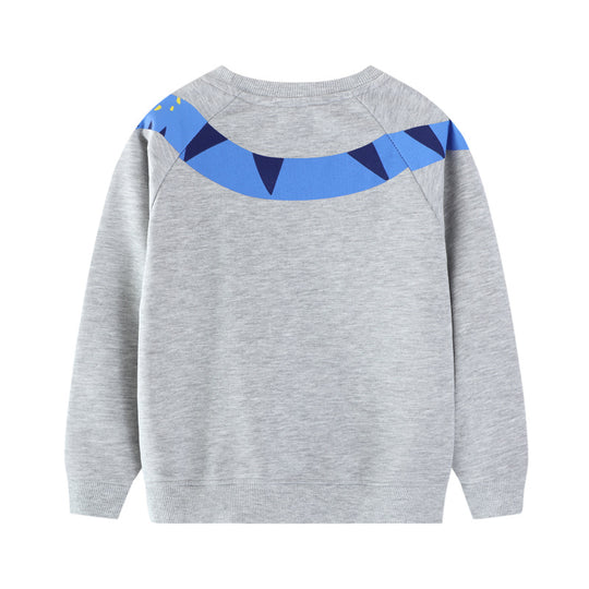 Jungen Sweatshirt mit lebhaftem Dinosaurier-Motiv EB