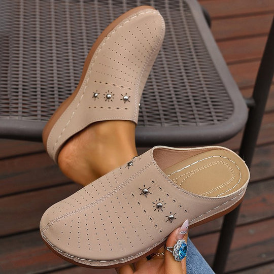 Damen Komfortable und elegante Clogs EB