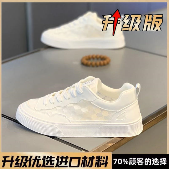 Damen Modische Sneakers mit luftdurchlässigem Netzmaterial und robustem Profil EB