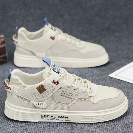 Damen Sportliche Sneakers mit innovativem Sohlenkomfort und atmungsaktivem Mesh-Obermaterial EB