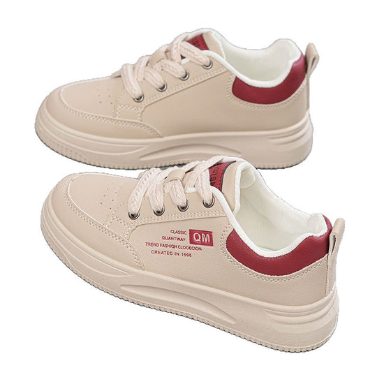 Damen Bequeme Sneaker mit Profilsohle EB