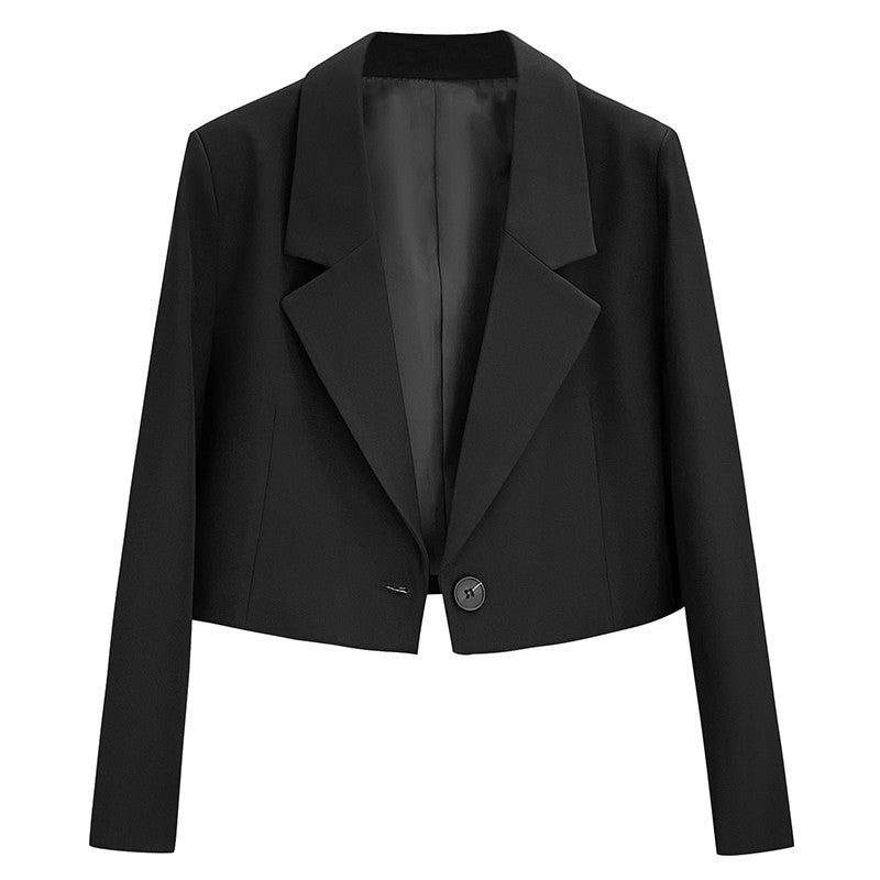 Damen Blazerjacke mit tailliertem Schnitt und elegantem Revers EB