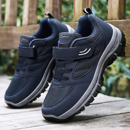 Damen Sportliche Sneakers mit verstellbarem Klettverschluss und rutschfester Außensohle EB