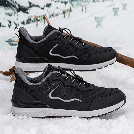 Damen Winterfest Sneakers mit wärmeisolierender Innensohle EB