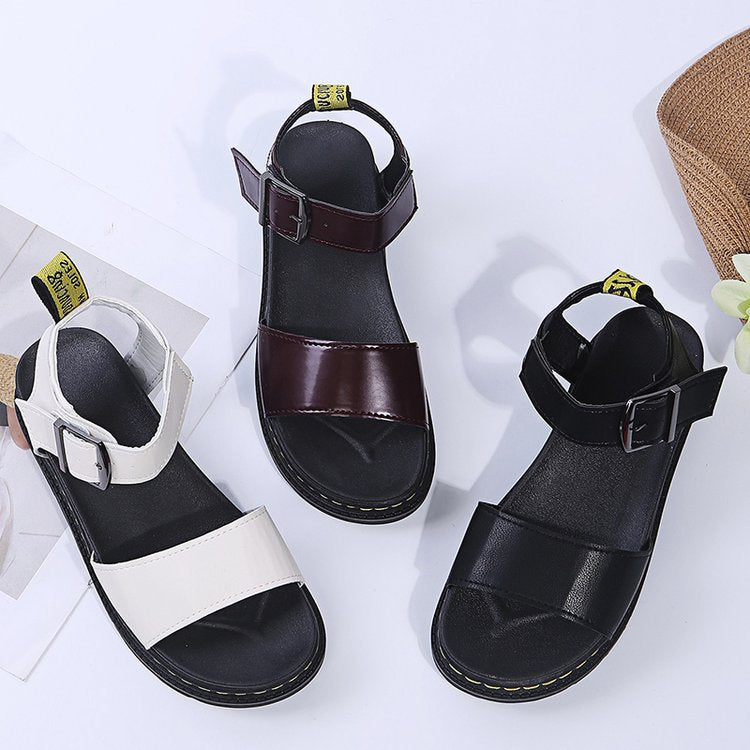 Damen Riemensandalen mit verstellbarem Riemen und anatomischem Fußbett EB