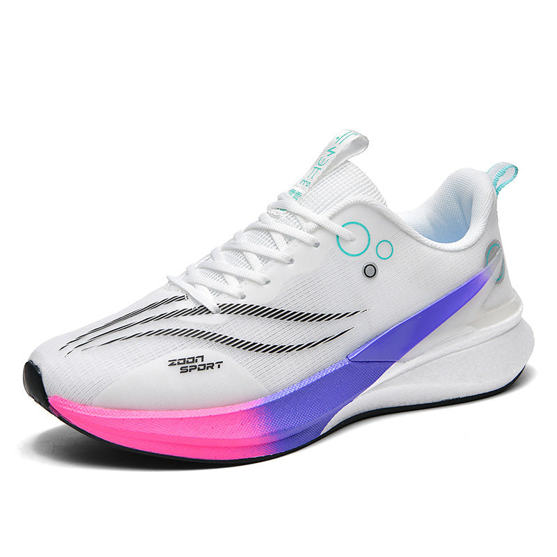 Unisex reaktive Dämpfungs-Laufschuhe mit leichtem Sprengungsprofil und atmungsaktivem Strickoberteil EB