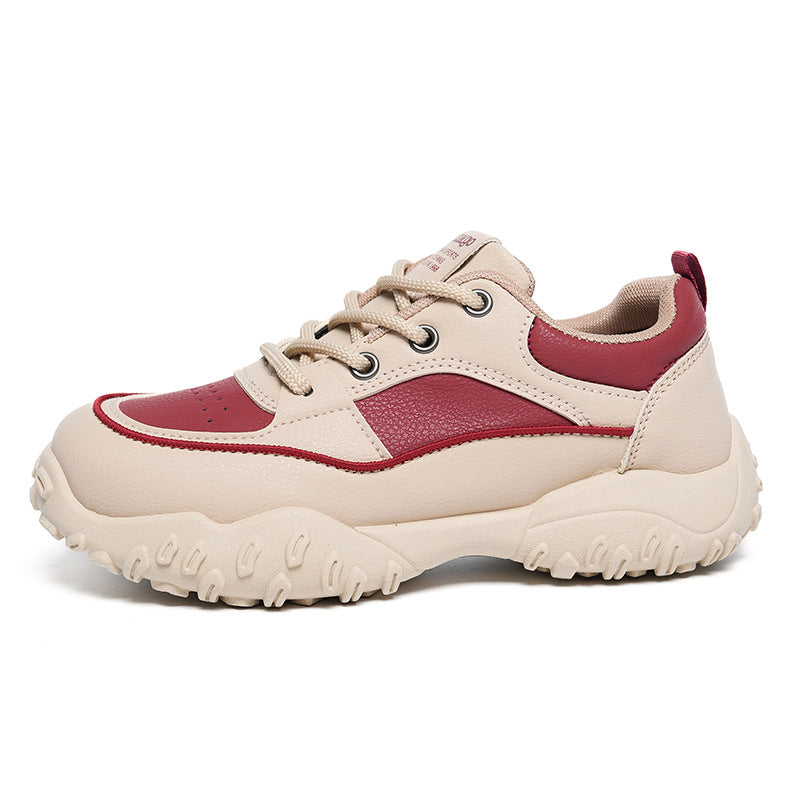 Damen trendige Sneaker mit robustem Profil und atmungsaktiver Obermaterialstruktur EB