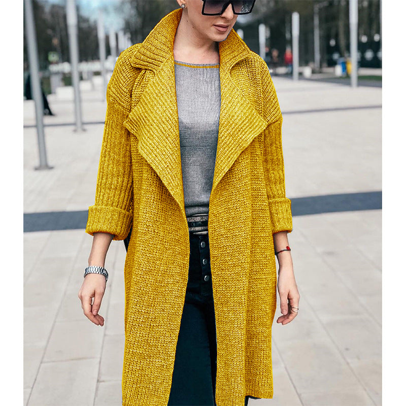 Damen oversized Strickmantel EB