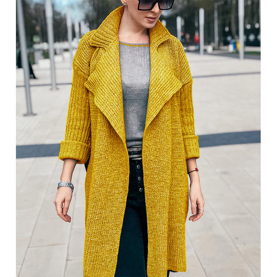 Damen oversized Strickmantel EB