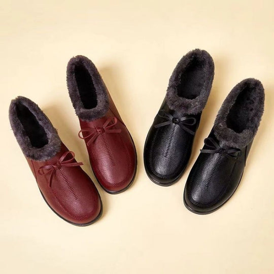 Damen Kuschelige Clogs mit gefüttertem Innenbereich und rutschfester Sohle EB