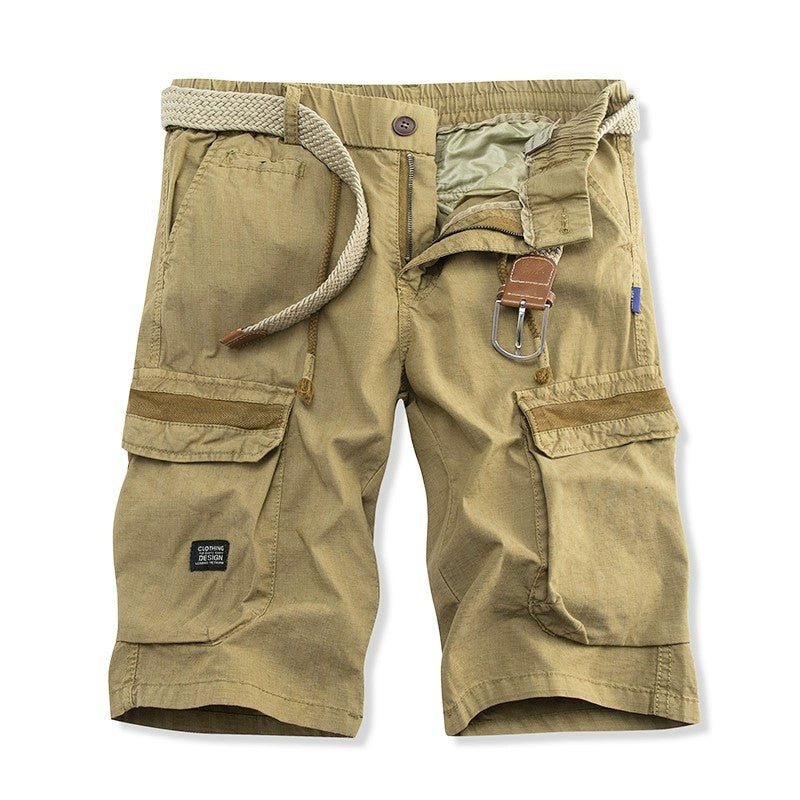 Herren Cargo-Shorts mit praktischem Gummizug und mehreren Taschen EB